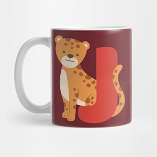 Animal alphabet J Mug